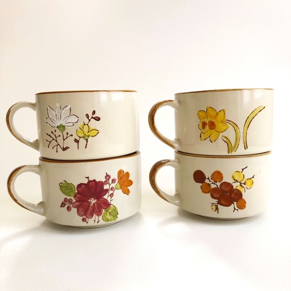 Casualstone Other - Lot 4 Vintage Casualstone JMP Korea Mugs 16oz